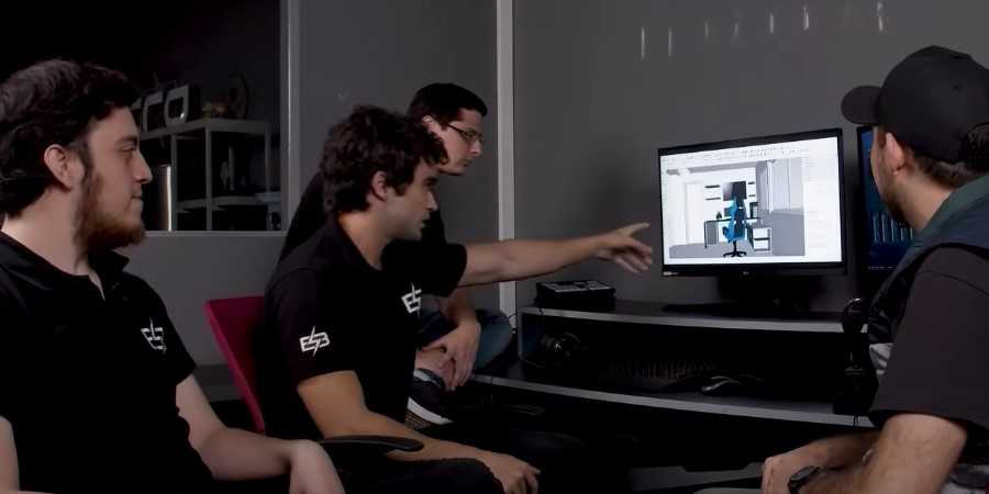 Picture with our team